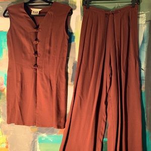 Max Studio Flowy Pantsuit